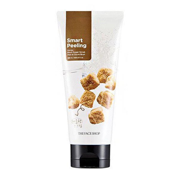 Tẩy Tế Bào Chết TheFaceShop Smart Peeling Honey Black Sugar Scrub 120ML