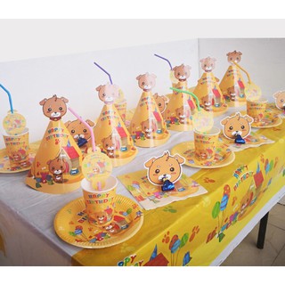 Set đồ trang trí sinh nhật nhiều mẫu
