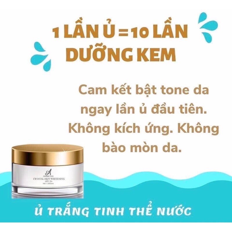 Ủ TRẮNG BODY TINH THỂ NƯỚC PHƯƠNG ANH ACOSMETICS
