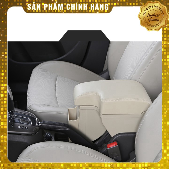 Hộp tỳ tay ô tô cao cấp Chevrolet Cruze và Deawoo Lacetti dạng khối tích hợp 3 cổng USB- 2 màu AD