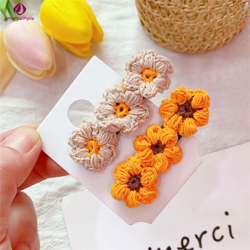 Kẹp Tóc Hình Hoa Cúc Xinh Xắn Cho Nữ