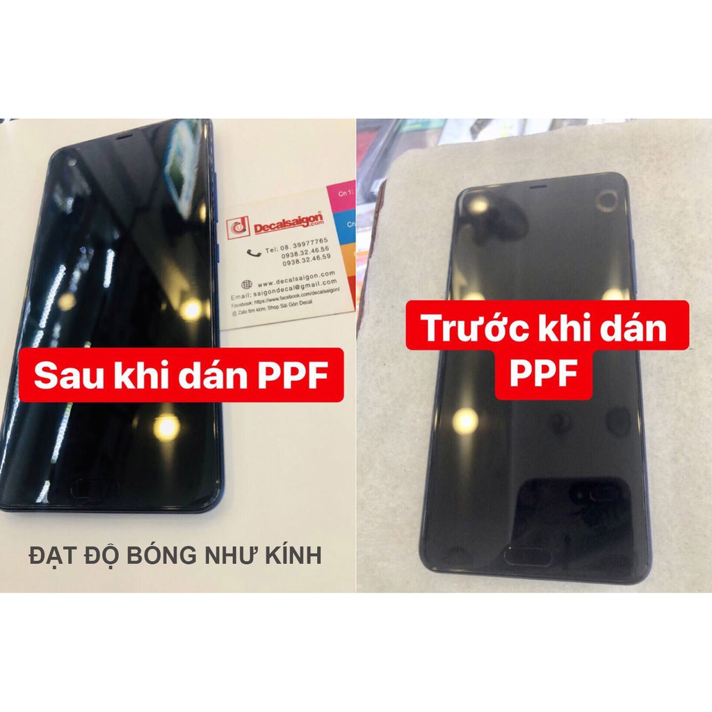 Miếng Dán PPF mặt lưng cho Samsung S8/S8plus/S9/S9plus/S10/S10plus/Note8/Note9... Beetech