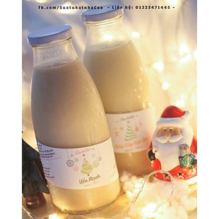Combo 4 chai thủy tinh đựng đồ đa năng nắp kim loại 1L (1000ml)