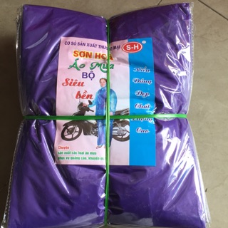 Combo 10 bộ quần áo mưa Sơn Hòa dùng 1 lần