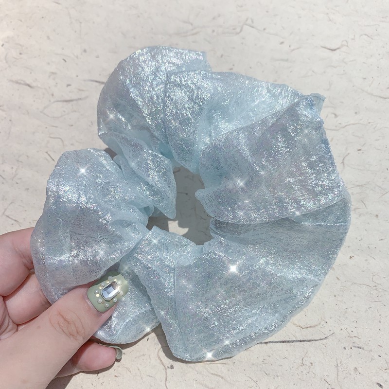 Dây Cột Tóc Cỡ Lớn Phong Cách Hàn Quốc Cho Nữ