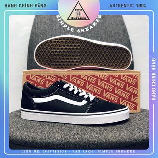 Giày Vans Chính Hãng 💙FREESHIP💙 Vans Ward Old Skool Đen Trắng - Giày Vans Real Giá Rẻ Chuẩn Auth Fullbox- Simple Sneaker