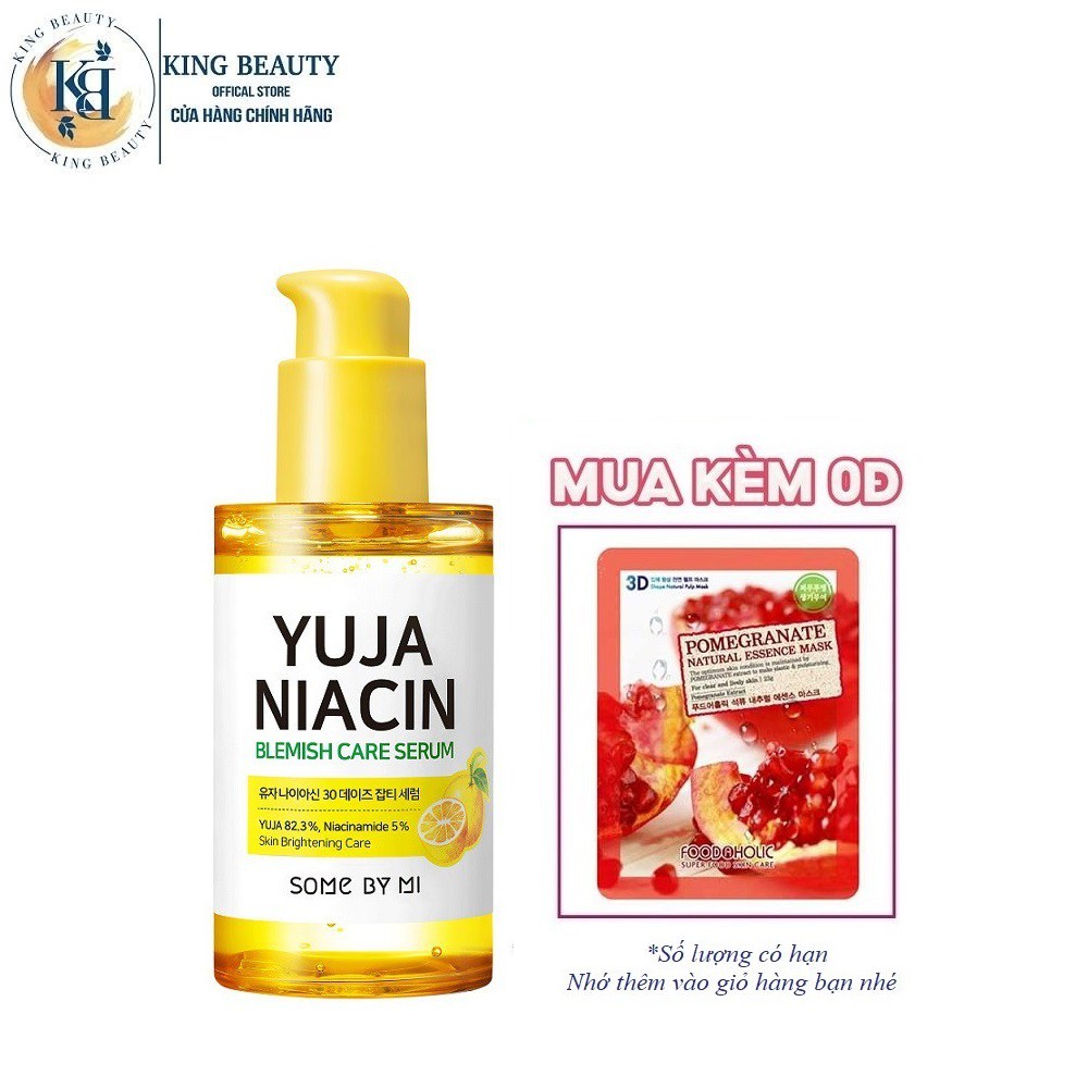 Serum Dưỡng Da Trắng Sáng Chiết Xuất Quả Thanh Yên Some By Mi Yuja Niacin 30 Days Blemish Care Serum 50ml