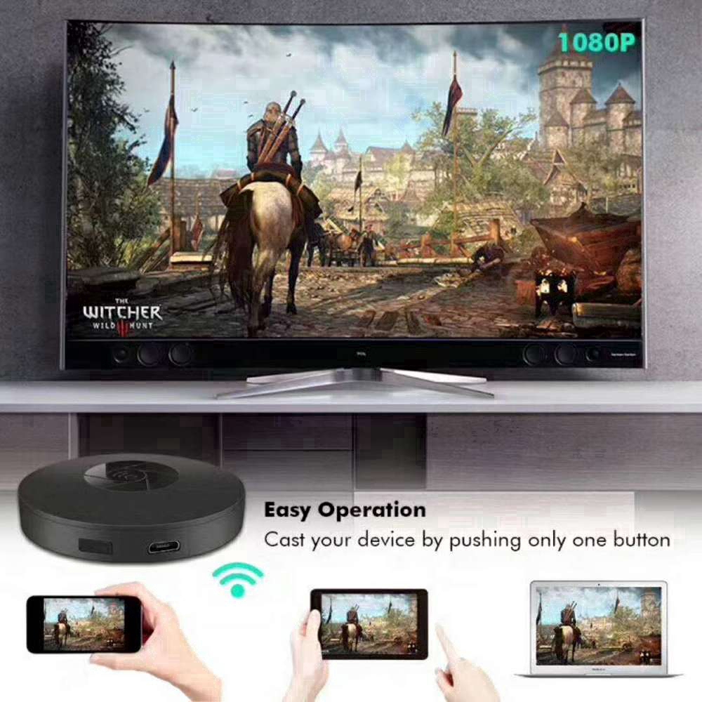 Thiết bị thu phát HDMI kết nối wifi G2 TV Anycast Chromecast