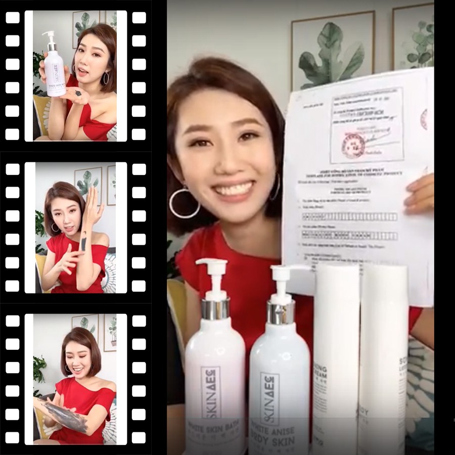 SỮA TẮM TRẮNG DA HẰNG NGÀY SKIN AEC