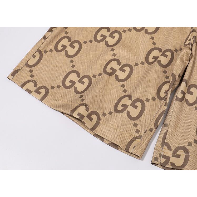 Quần Short Cotton In Họa Tiết Thời Trang Cho Nam Nữ