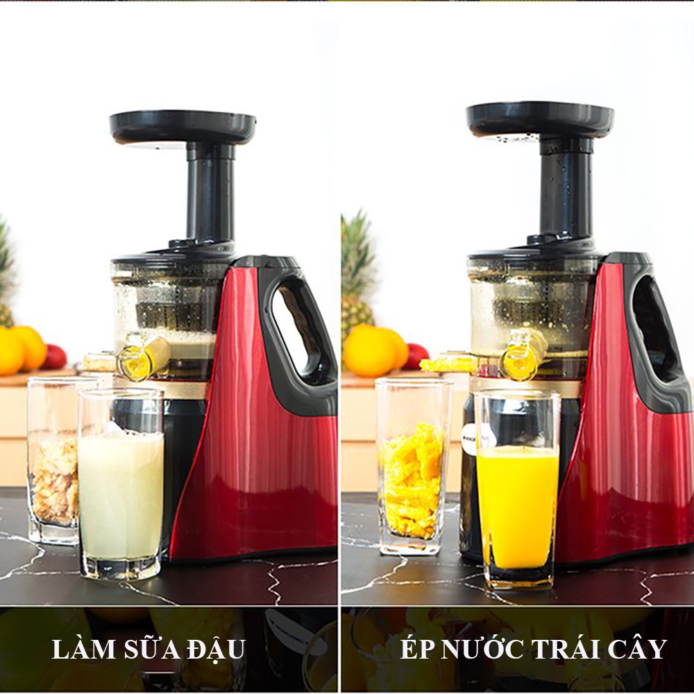 Máy ép chậm, máy ép chậm hoa quả Hongxin RH311 ép rau củ quả và trái cây. Bảo hành 2 năm trên toàn quốc.