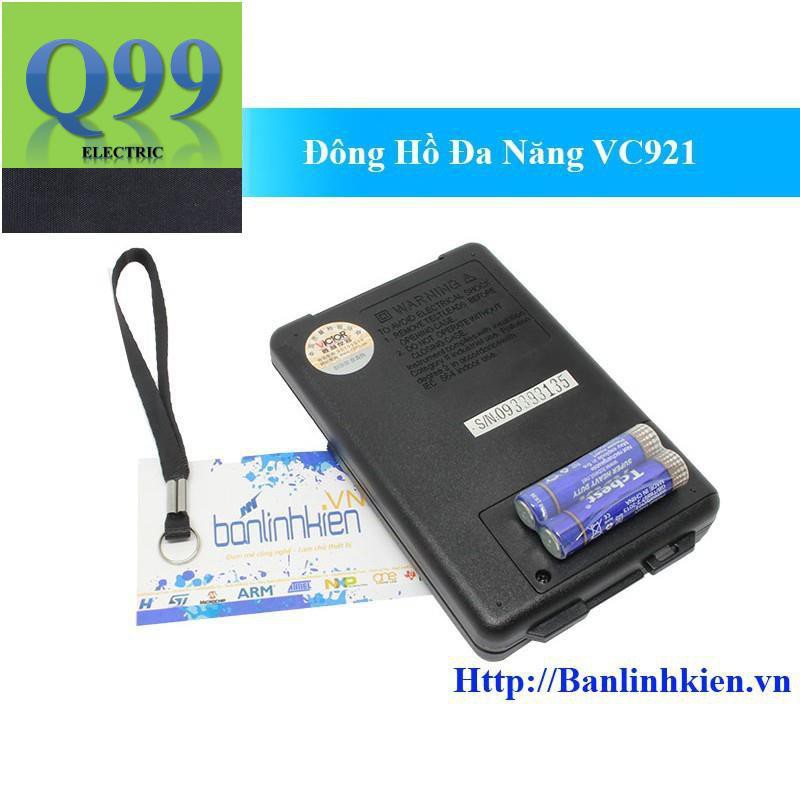 [Siêu rẻ] Đồng Hồ Đa Năng Cầm Tay VICTOR VC921 BH 6 tháng HD HD