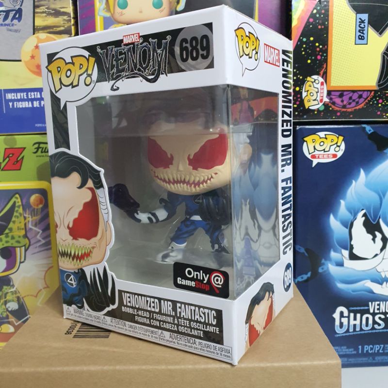 Đồ chơi mô hình funko pop 689 Venomized Mr. Fantastic - Marvel
