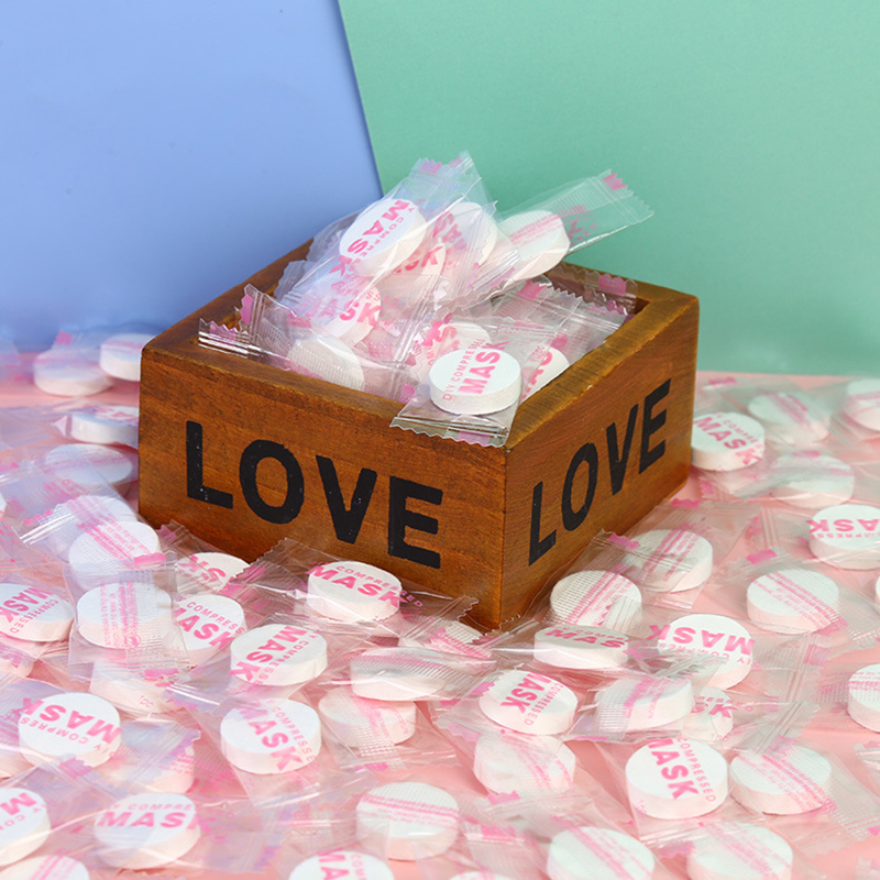 1pcs Mặt nạ giấy nén siêu mỏng dùng một lần chăm sóc dưỡng ẩm da mặt | BigBuy360 - bigbuy360.vn