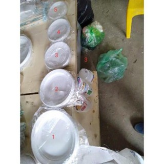 Đĩa nhựa to nhỏ nhỡ dùng 1 lần  ( block 50 cái)