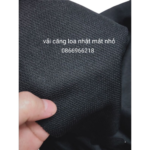 Vải căng loa nhật mắt nhỏ.giá 1m