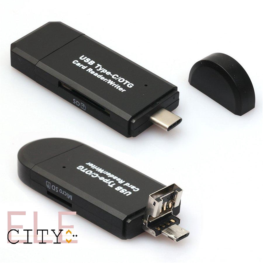 Đầu Đọc Thẻ Nhớ Usb Otg Micro Usb Type C