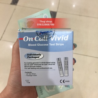 Que thử đường huyết Oncall Vivid