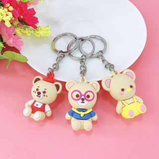 MÓC KHOÁ GẤU DẺO