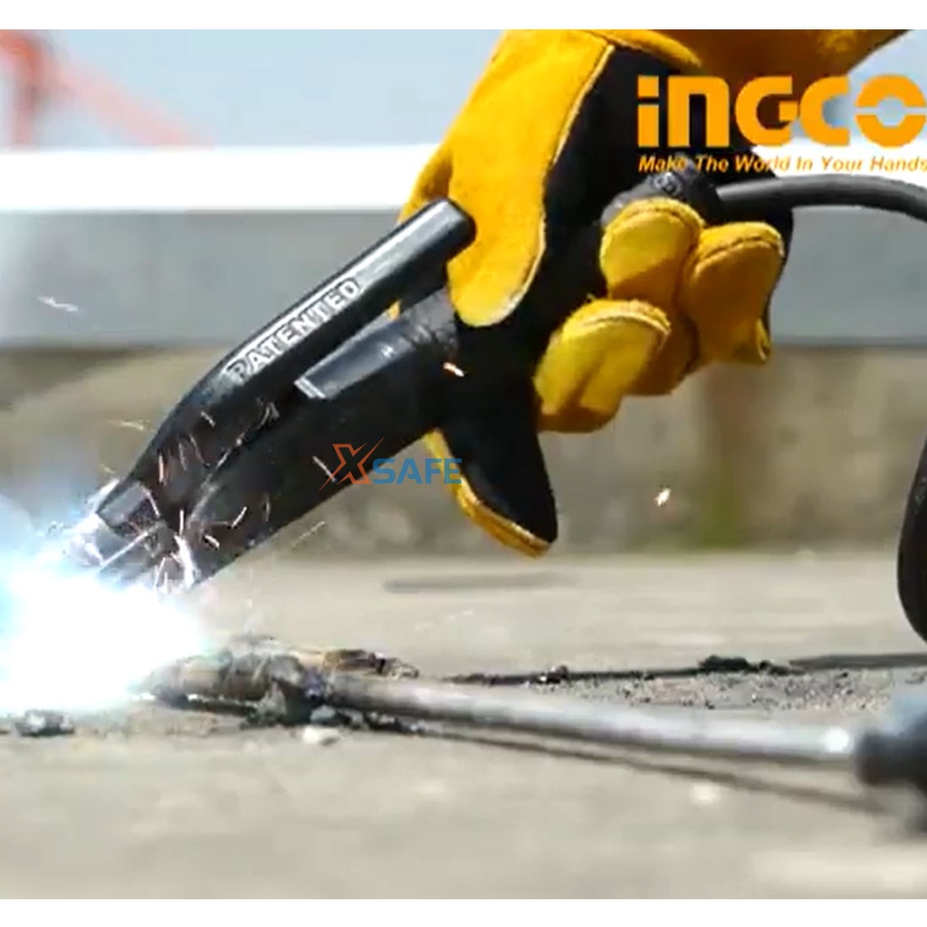 Kềm hàn INGCO WAH8008 dòng điện định mức 800A dùng cho máy hàn INGCO dưới 630A, đóng gói trong carton