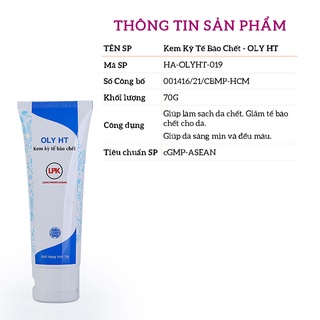 Kem Tẩy Tế Bào Chết OLY HT 70g
