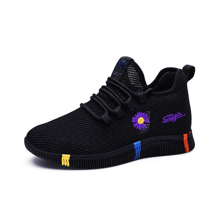 (Có 2 Màu) Giày nữ sneakers thể thao - đế 3 vạch hoa cúc chữ ký | BigBuy360 - bigbuy360.vn