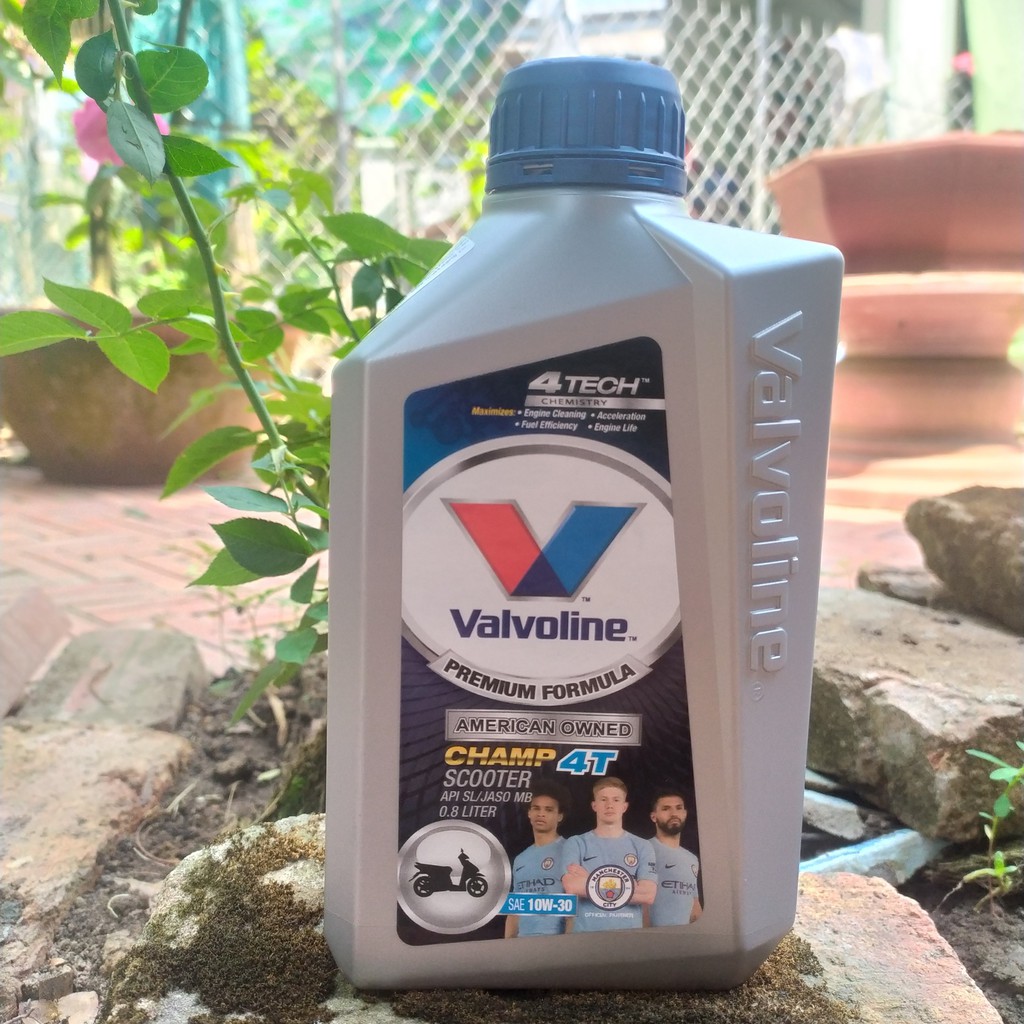 Nhớt Valvoline Champ Scooter 10W30 dành cho xe ga