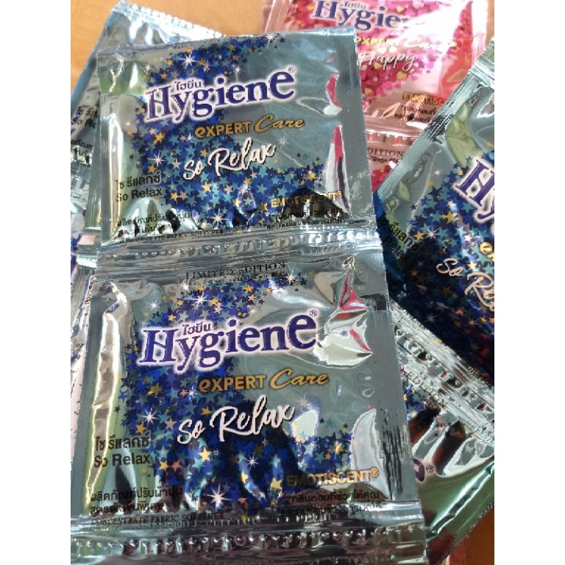 (Dây 12 gói) Nước xả đậm đặc làm mềm vải HYGIENE