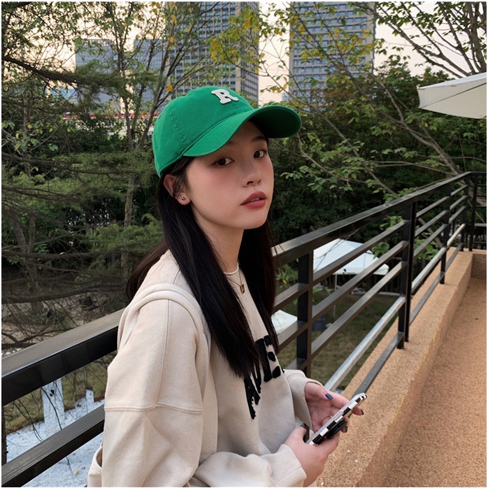 Mũ lưỡi trai chữ R nam nữ unisex nón kết đi học đi chơi thời trang đẹp rẻ phong cách học sinh sinh viên