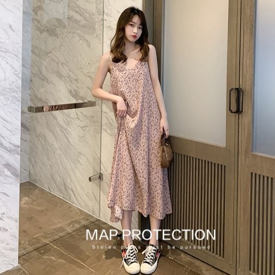 ⭐0412⭐ New loose French dress with flower skirt | BigBuy360 - bigbuy360.vn