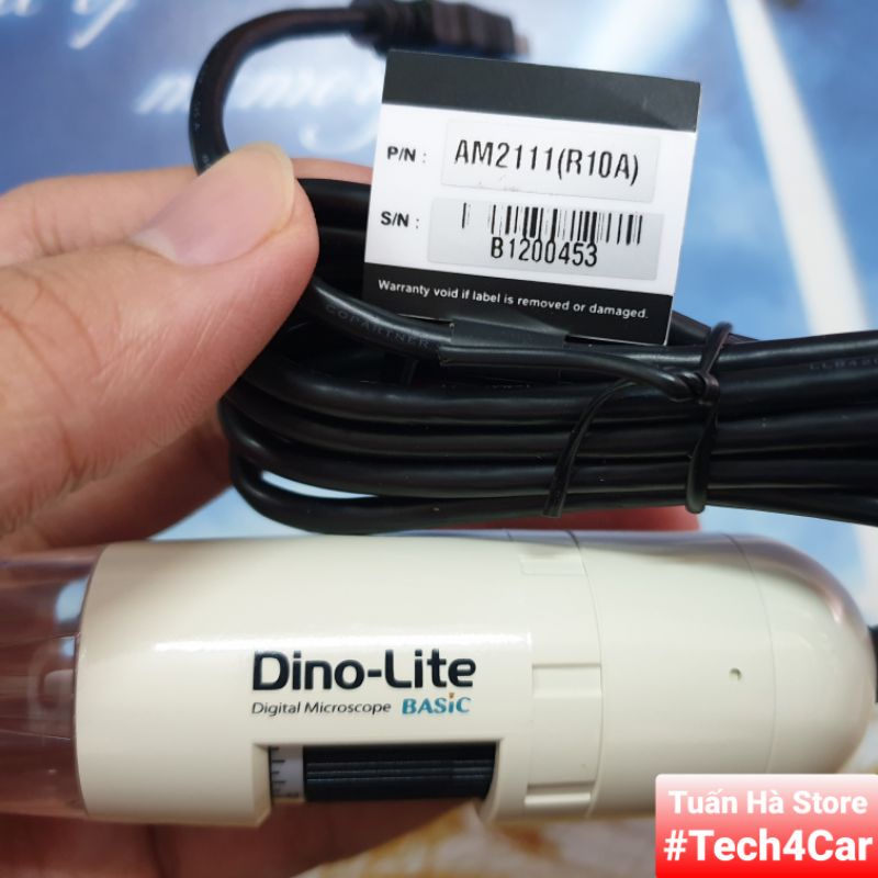 Kính hiển vi điện tử Dino Lite, AM2111, hàng chính hãng [Tech4Car]