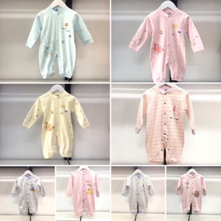 [ GIÁ SIÊU RẺ ] Bộ body sơ sinh dài tay bé trai, bé gái có size 66-73-80, tương đương bé 3-18M VT00453