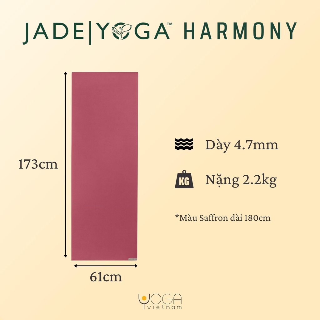 Thảm tập yoga Jade Harmony™ 5mm