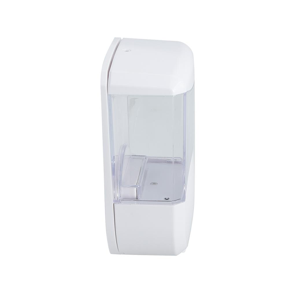 HomeBase MOYA Bình đựng dầu gội, sữa tắm treo tường cảm ứng 600ML N11.5xS8xC20cm màu trắng trong