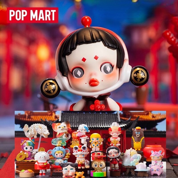 ★Hgtoys★  Búp Bê POPMART The Year of Tiger Series Đồ Chơi Trang Trí Thời Thượng