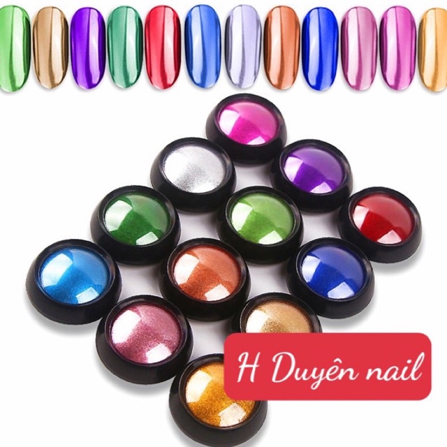 Tráng gương đẹp hàng loại 1 trang trí móng tay nail