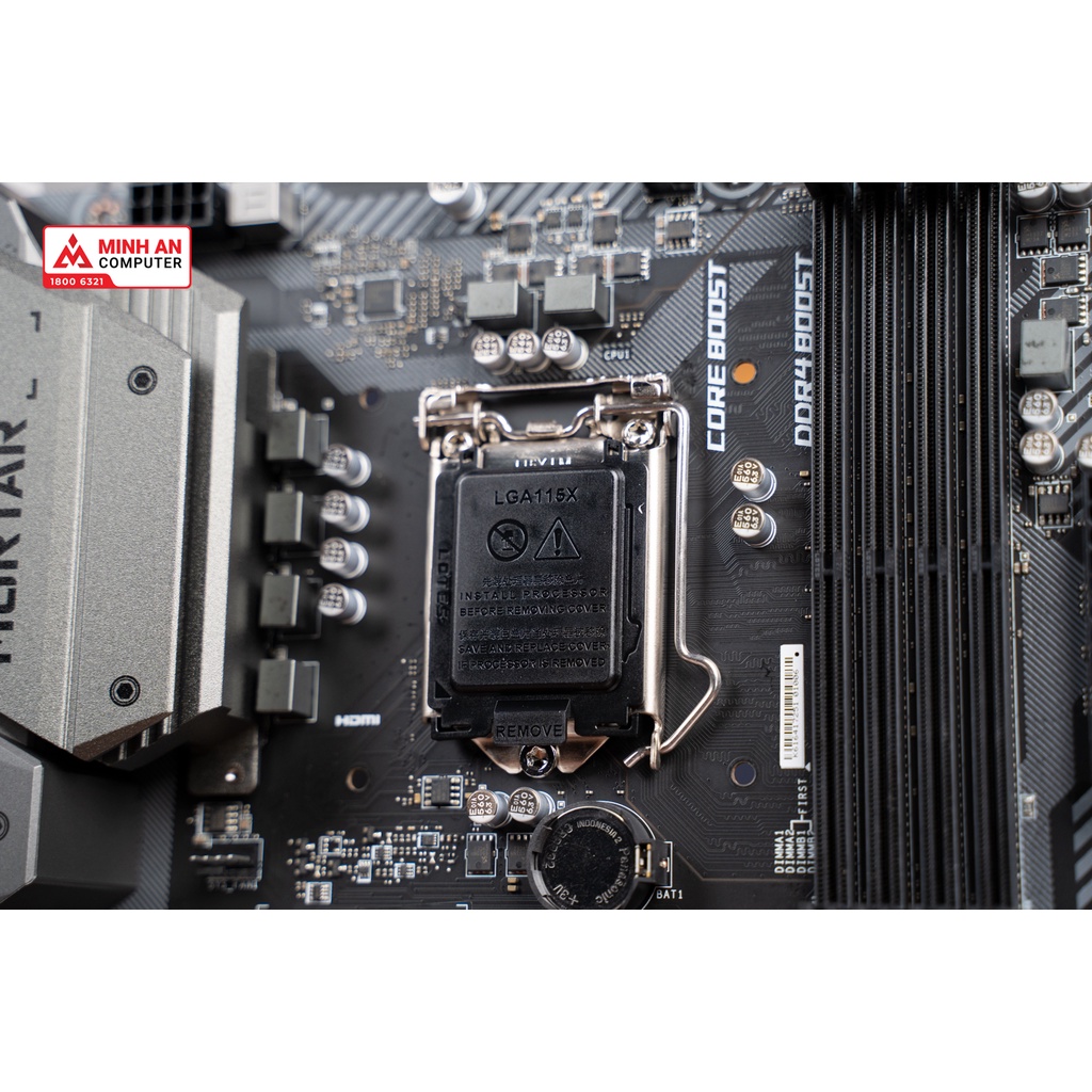 Mainboard MSI B365M Mortar (Intel B365, Socket 1151, m-ATX, 4 khe RAM DDR4)- hàng new full box, bảo hành 36 tháng