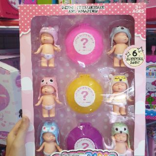 Bộ đồ chơi 6 búp bê em bé