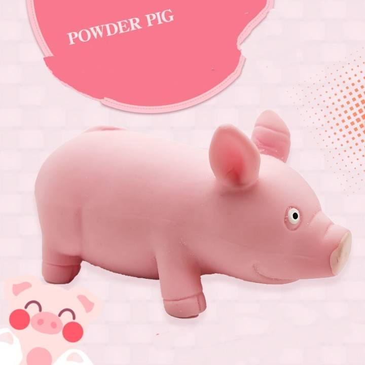Đồ chơi bóp nắn co giãn tốt giảm căng thẳng hình chú heo hồng đáng yêu