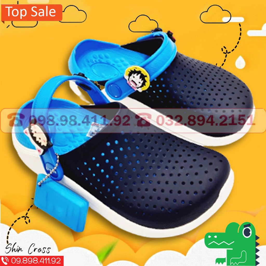 dép Cross dạng sục list nhiều màu DEPCR81KZ tặng thêm 6 sticker Cross