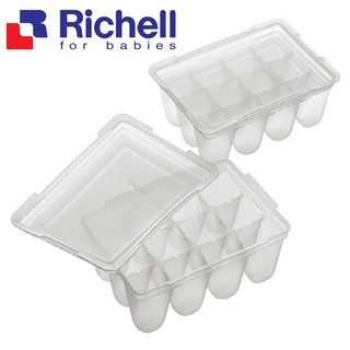 Khay trữ đông có nắp Richell - Bin&Beo