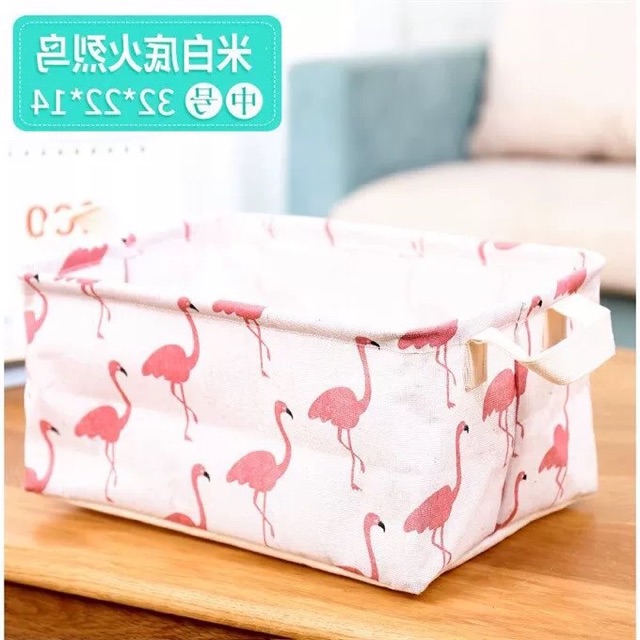 [GIAO NGẪU NHIÊN] GIỎ VẢI ĐỰNG ĐỒ CÁ NHÂN ĐỂ BÁN XINK. Kích thước 20x 10x 15cm