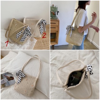 [HÀNG CÓ SẴN] Túi cói vintgae