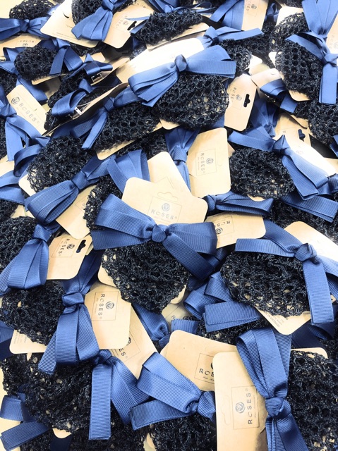 Kẹp lưới búi nơ gân bản nhỏ ROSES