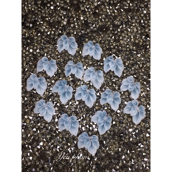 Hoa bột nail- Hoa gắn móng chân xinh