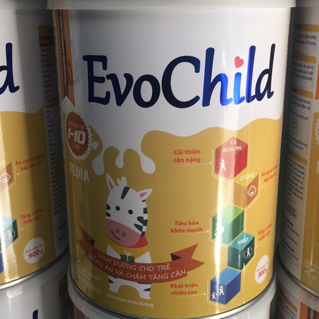 Sữa dinh dưỡng EvoChild Pedia 900g