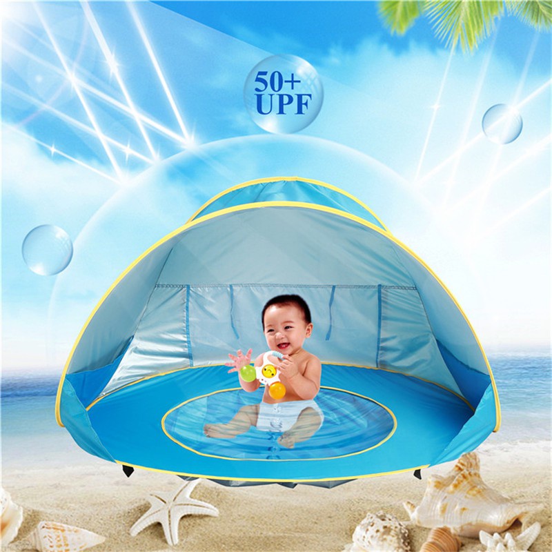 Lều đi biển che nắng cho bé Chống tia UV 50+ 4babies - Comfybaby - PQ122