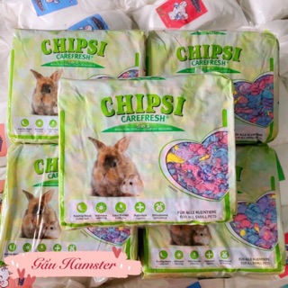 Giấy lót chuồng Chipsi Carefresh cho hamster robo, win