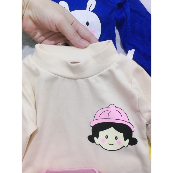 Áo giữ nhiệt chất cotton len (8-18kg)