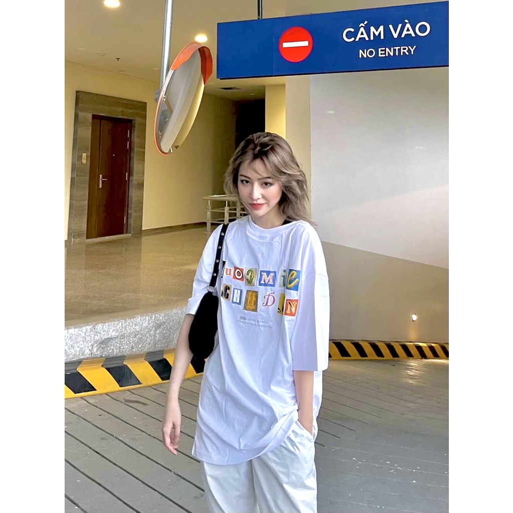 Áo thun PUNK Change Your Mind - Form rộng 2 màu Đen/Trắng